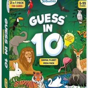 Guess in 10 Animal Planet Game - 2 in 1 Pack